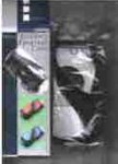 (image for) Golf Bag Shaped Eyeglass Case Park Avenue Titanium Silver