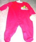(image for) Sleep and Play Layette Outfit My First Christmas Circo Newborn