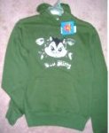 (image for) Licensed Looney Tunes Pussyfoot Cat Hooded Fleece Small