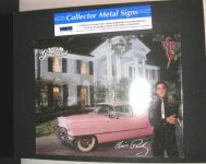 (image for) Tin Sign Metal Sign Elvis Presley Graceland