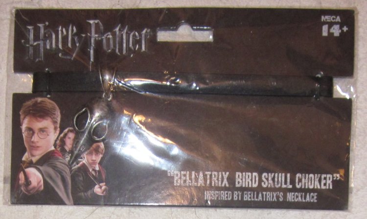 (image for) Harry Potter Bellatrix Bird Skull Choker Necklace - Click Image to Close