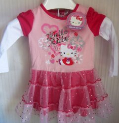 (image for) Hello Kitty tutu dress tulle skirt 24 Months Pink