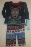 (image for) Christmas Reindeer Pajamas 18 months