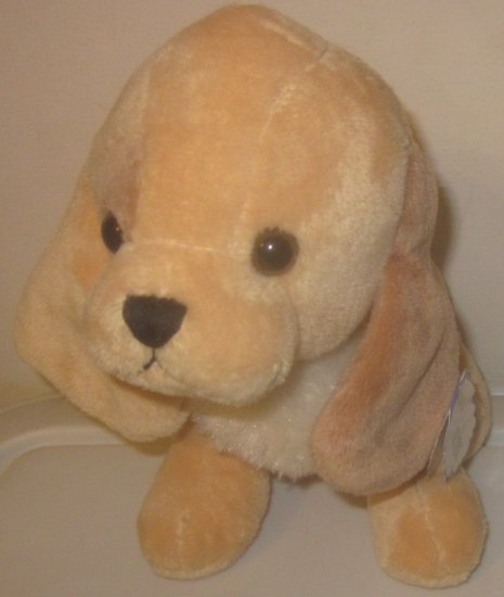 (image for) Stuffed Plush Brown Dog Puppy Precious by RBI - Click Image to Close
