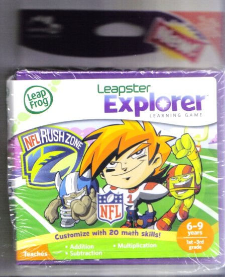 (image for) Leap Frog Leapster Explorer NFL Rush Zone - Click Image to Close