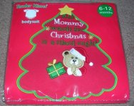 (image for) Onepiece Bodysuit Creeper Mommy wants Silent Night 6 - 12 Months