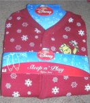 (image for) Sleep and Play Layette Outfit Onepiece Pooh Christmas 0-3 months