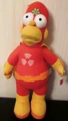 (image for) The Simpsons Radioactive Man Homer Simpson 17 Inch Plush Stuffed