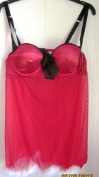 (image for) Passion Forever Santa Baby Babydoll Set Womens Plus 2x