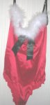 (image for) Christmas Holiday Santa Teddy Teddie Lingerie by Passion Large