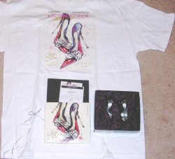 (image for) Just the Right Shoe What a Pair Signed and T-Shirt JTRS